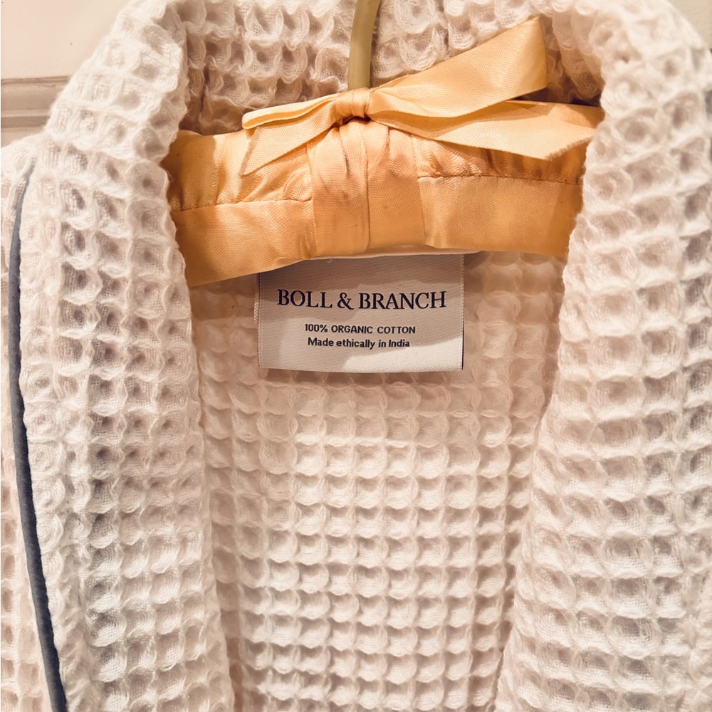 Boll & Branch Waffle Knit Robe - Picture 6 of 6